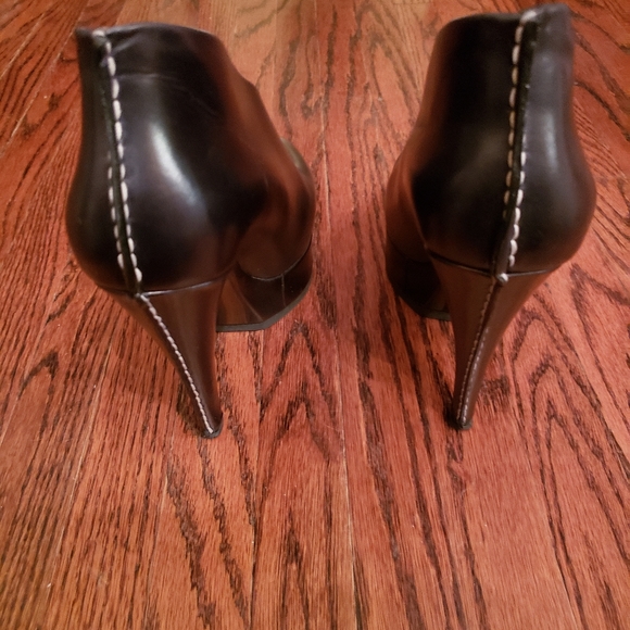 Designer Jill Sander platform booties - Picture 3 of 4